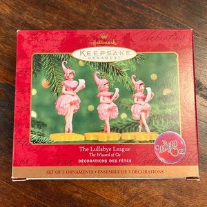 Wizard of Oz Lullaby League Hallmark Ornament Set